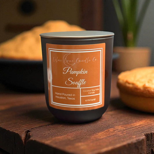Pumpkin Soufflé Candle